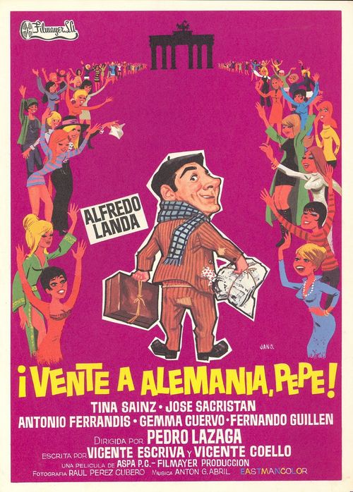 Vente a Alemania, Pepe Poster