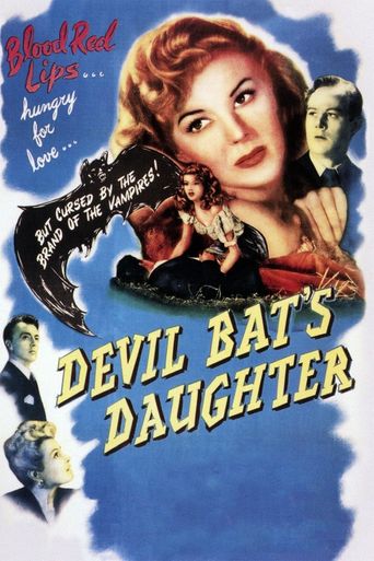  Devil Bat's Daughter Poster