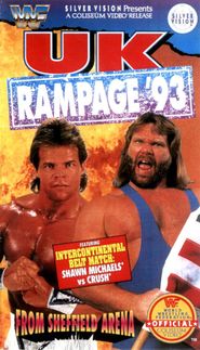  WWE U.K. Rampage 1993 Poster