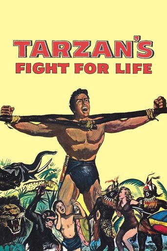  Tarzan's Fight for Life Poster
