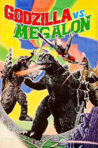  Godzilla vs. Megalon Poster
