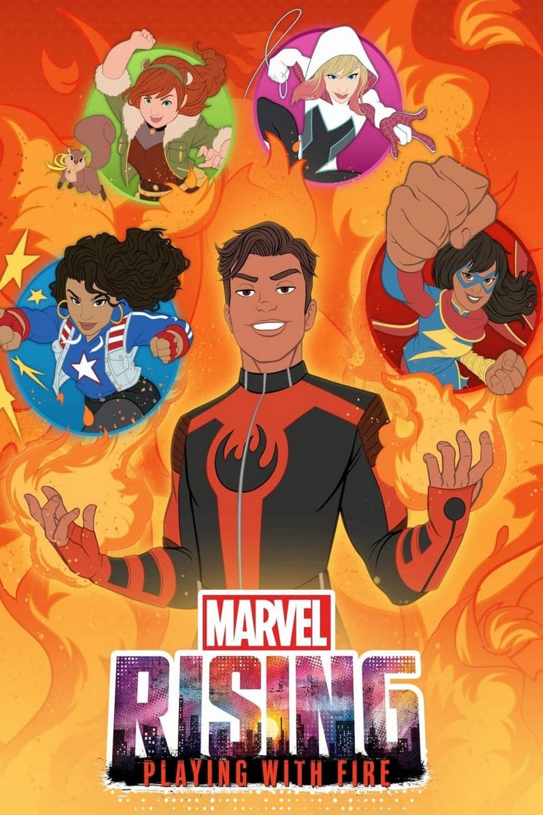 Marvel Rising: Playing with Fire Poster