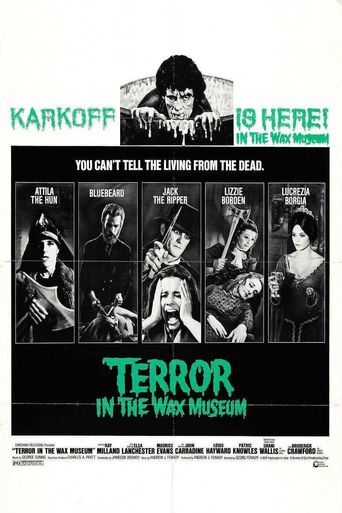  Terror in the Wax Museum Poster