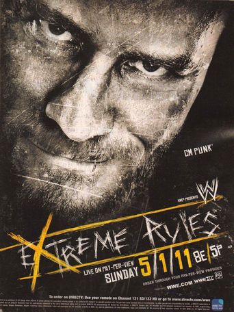 WWE Extreme Rules 2011 Poster