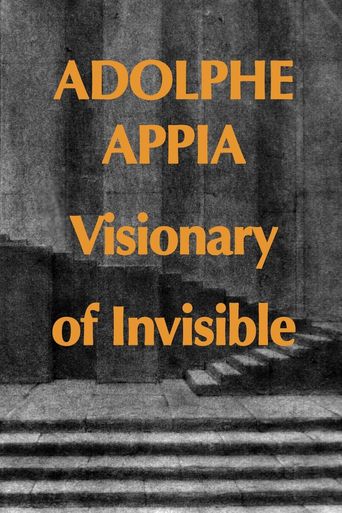  Adolphe Appia Visionary of Invisible Poster