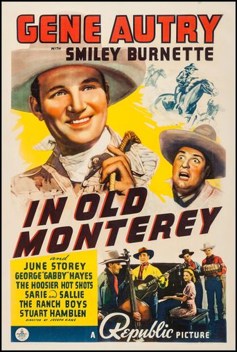  In Old Monterey Poster