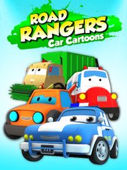  Road Rangers Car Cartoons Poster