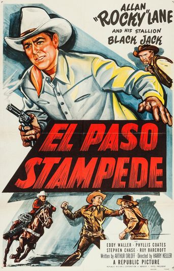  El Paso Stampede Poster