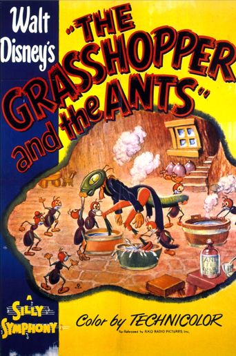  The Grasshopper and the Ants Poster