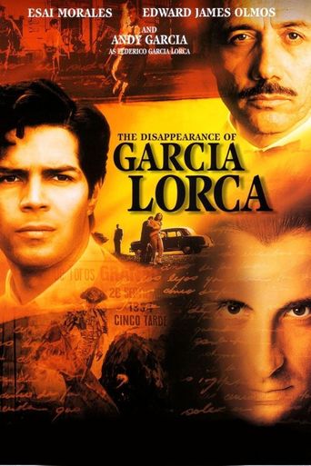  The Disappearance of Garcia Lorca Poster