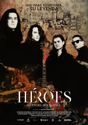  Heroes. Silence and Rock and Roll Poster