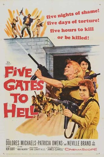  Five Gates to Hell Poster