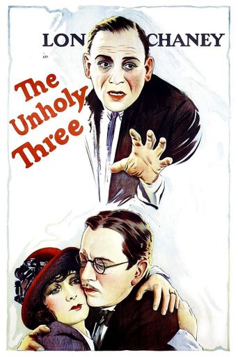  The Unholy Three Poster