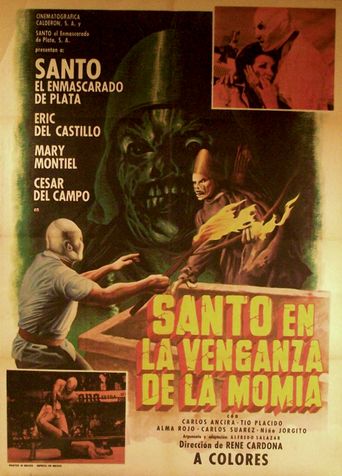 Santo in the Vengeance of the Mummy Poster