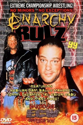  ECW Anarchy Rulz 1999 Poster