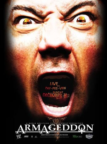  WWE Armageddon 2005 Poster