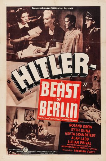  Hitler - Beast of Berlin Poster
