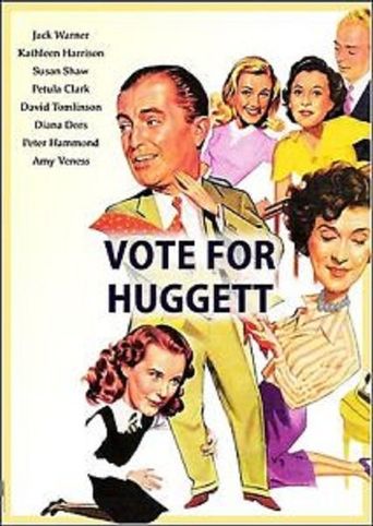  Vote for Huggett Poster