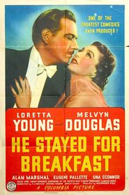  He Stayed for Breakfast Poster