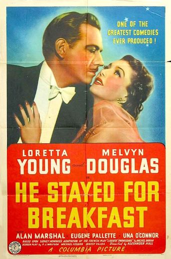  He Stayed for Breakfast Poster