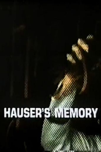  Hauser's Memory Poster