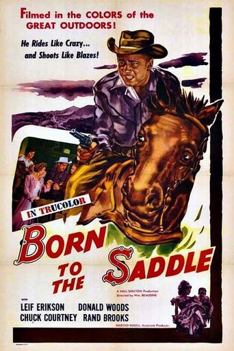  Born to the Saddle Poster