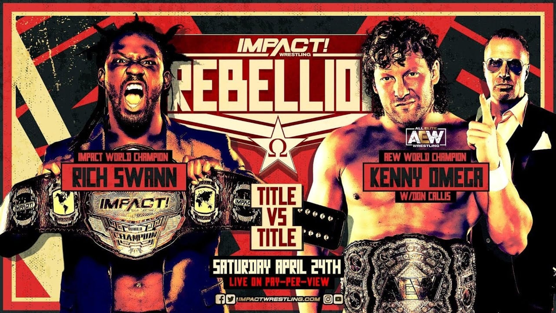 Impact Wrestling Rebellion 2021 Backdrop