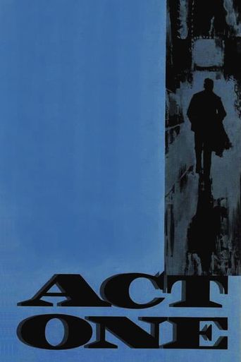  Act One Poster