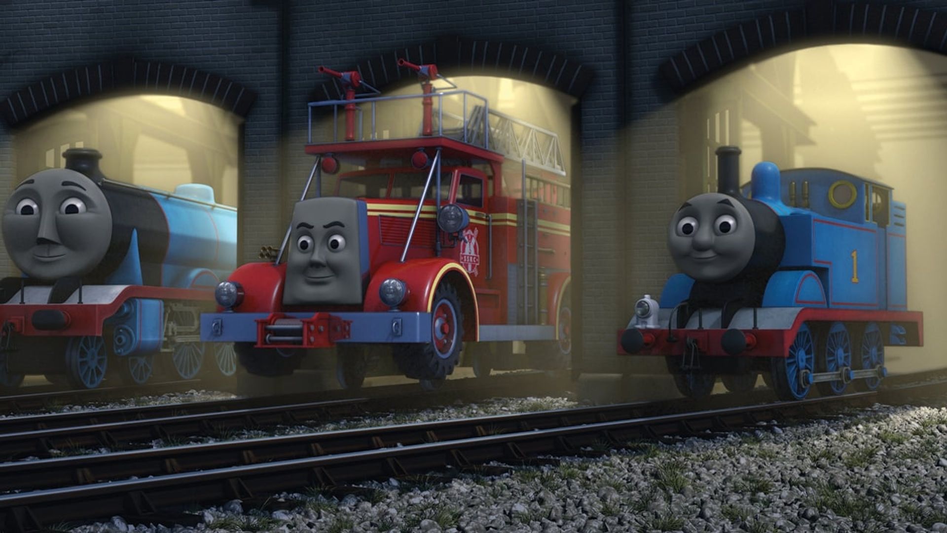 Thomas & Friends: Day of the Diesels Backdrop
