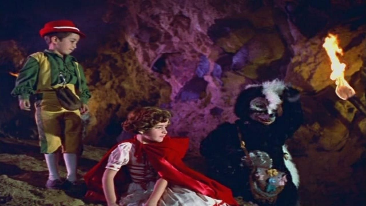 Little Red Riding Hood and Tom Thumb vs. the Monsters Backdrop
