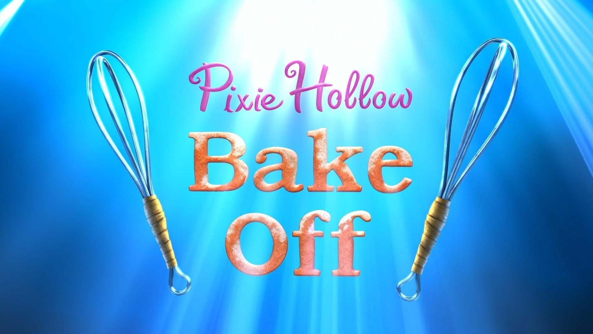 Pixie Hollow Bake Off Backdrop
