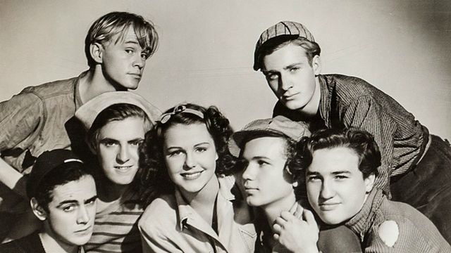 Little Tough Guys in Society Backdrop