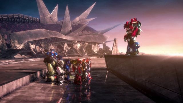 Transformers Prime Beast Hunters: Predacons Rising Backdrop