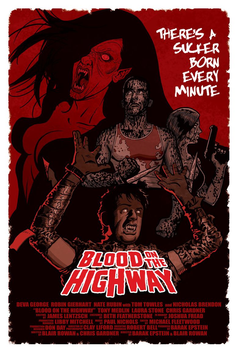 Blood on the Highway Poster