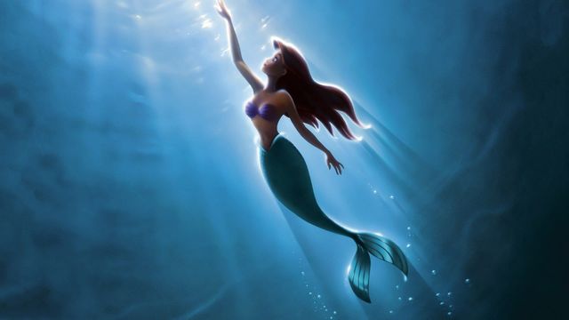 The Little Mermaid Backdrop
