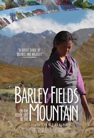  Barley Fields on the Other Side of the Mountain Poster