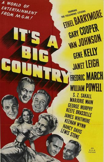  It's a Big Country Poster