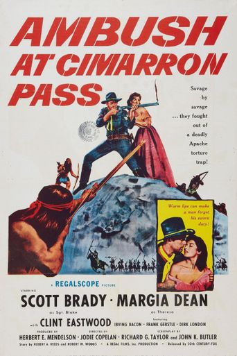  Ambush at Cimarron Pass Poster