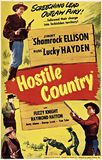  Hostile Country Poster