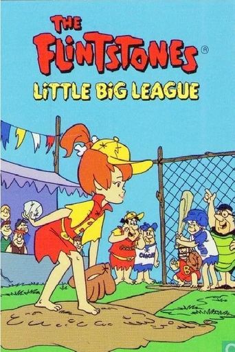  Flintstones Little Big League Poster