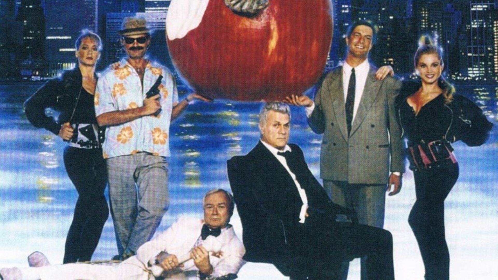 Walter and Carlo in America Backdrop