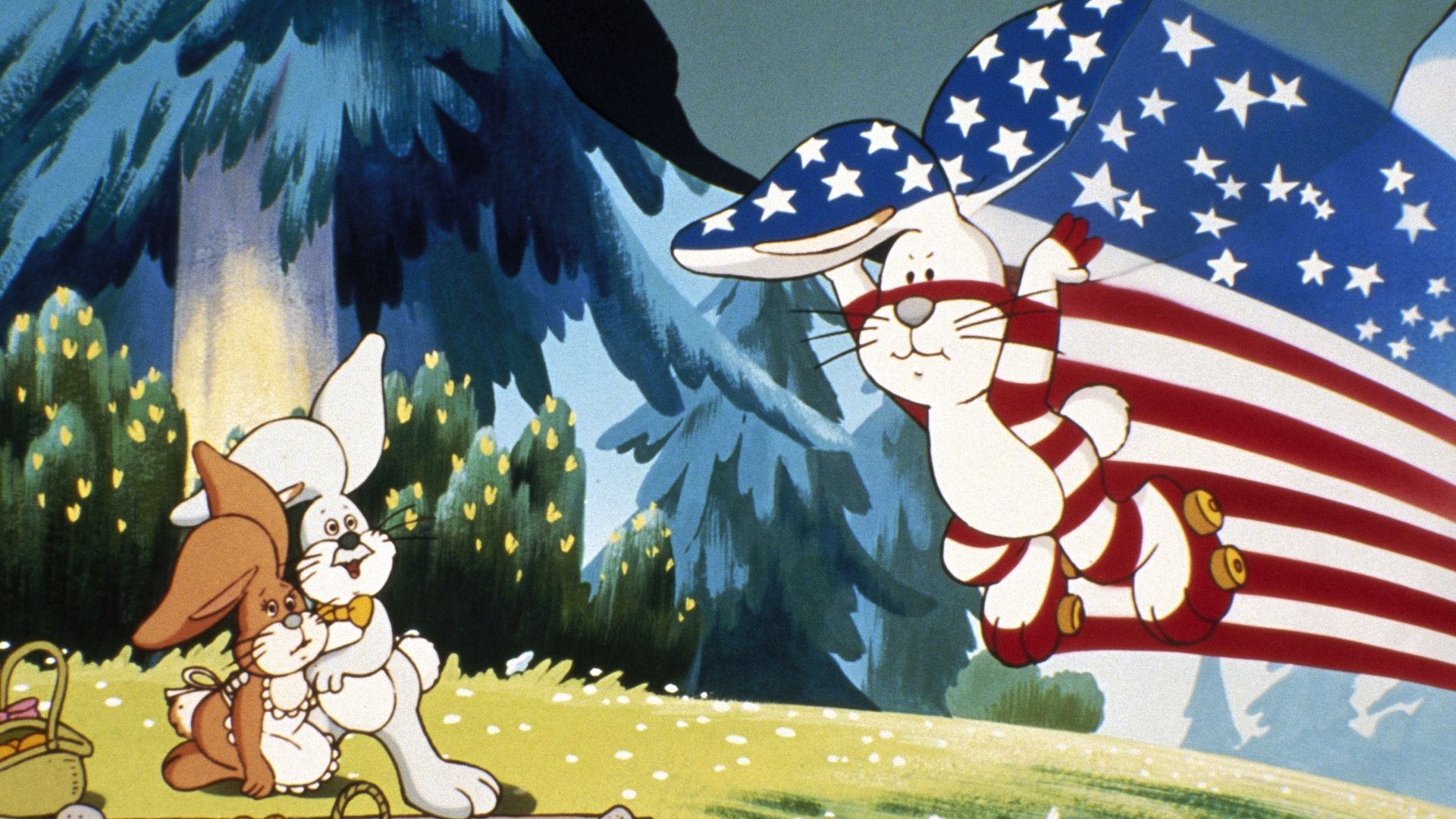 The Adventures of the American Rabbit Backdrop