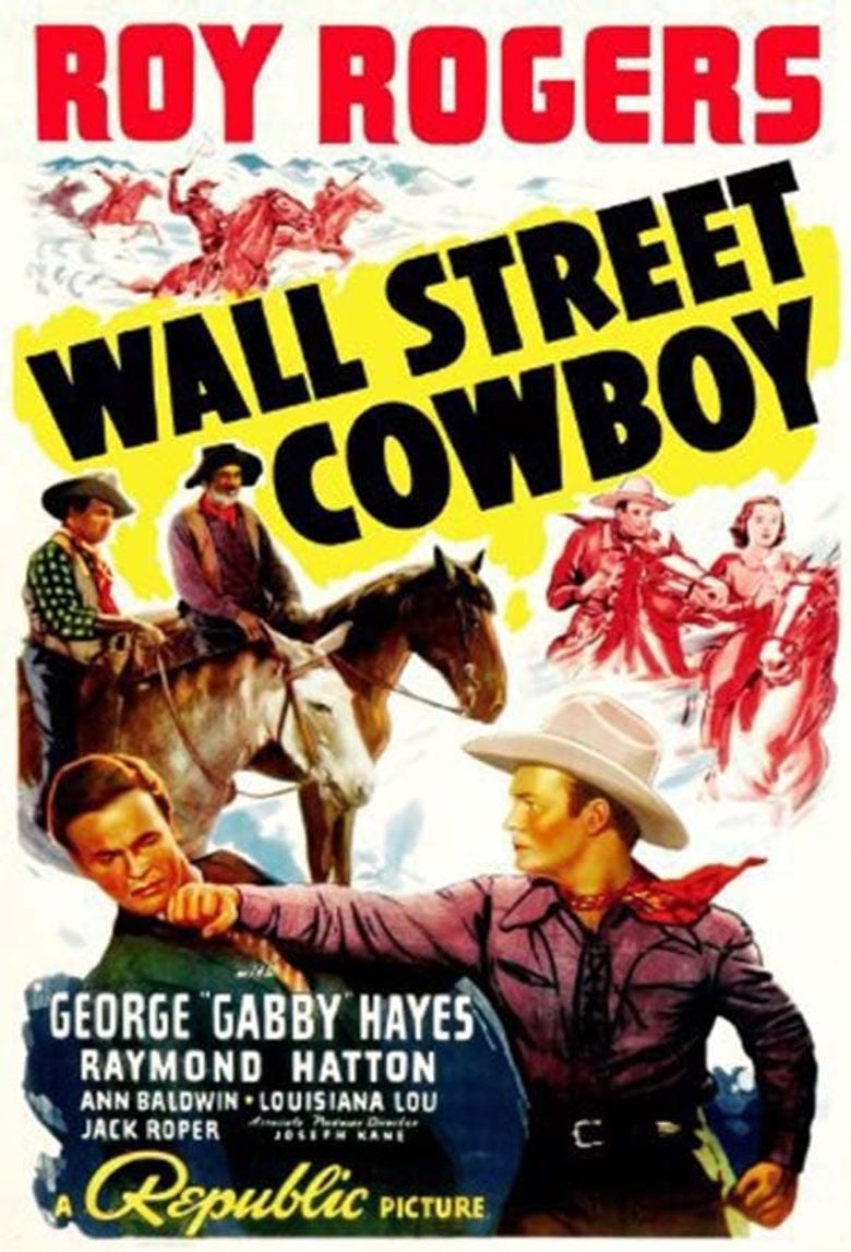 Wall Street Cowboy Poster