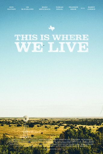  This Is Where We Live Poster