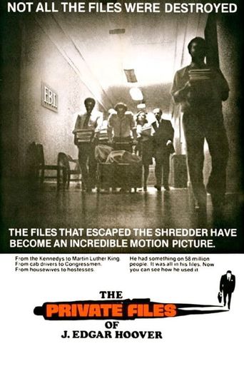  The Private Files of J. Edgar Hoover Poster