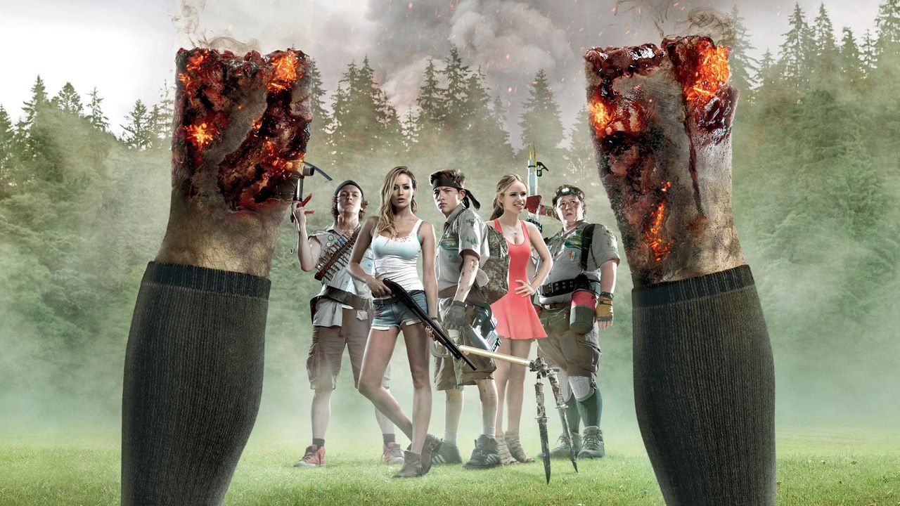 Scouts Guide to the Zombie Apocalypse Backdrop