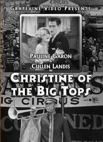  Christine of the Big Tops Poster