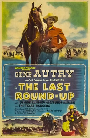  The Last Round-up Poster