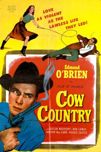  Cow Country Poster