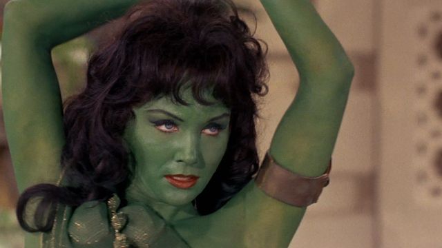 The Green Girl Backdrop